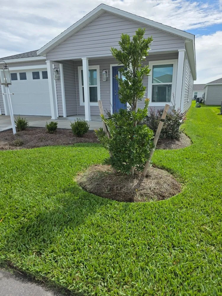Professional garden landscaping in Lake City, FL by Hannah Lawn Services