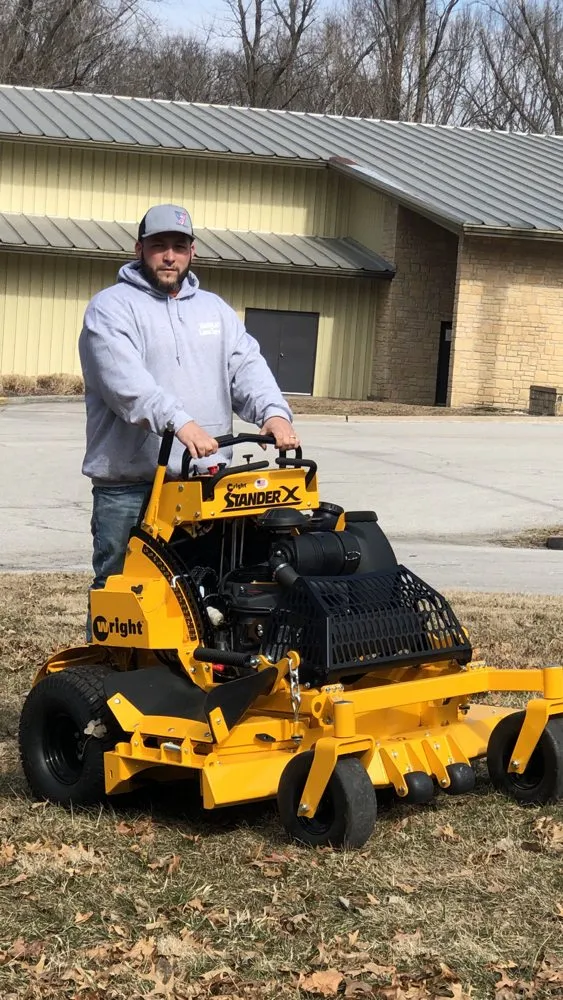 Custom landscape installation in Kansas City, KS by Hanna’s Lawn Service