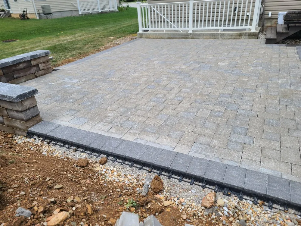 Expert lawn mowing service for residential properties in Hanover, PA by Hanover Hardscapes