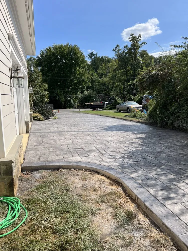 Affordable landscape installation for homes in Midland, VA by Hanover Landscapes & Masonry