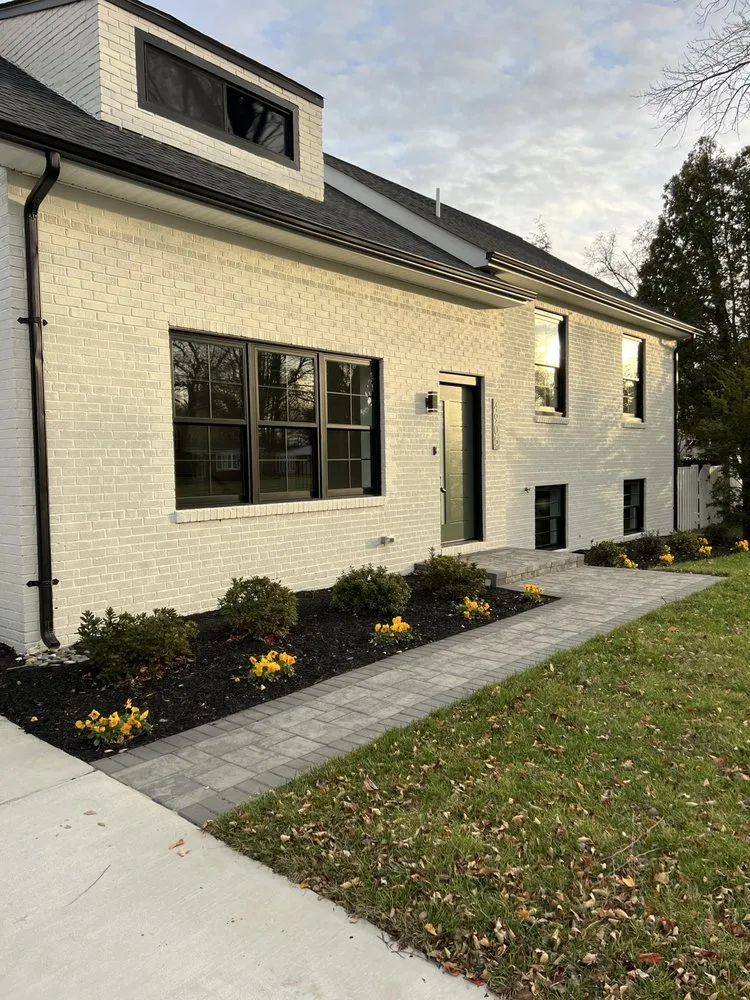 Custom residential landscaping in Midland, VA by Hanover Landscapes & Masonry