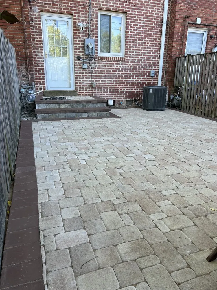 Custom landscape installation near you in Midland, VA by Hanover Landscapes & Masonry