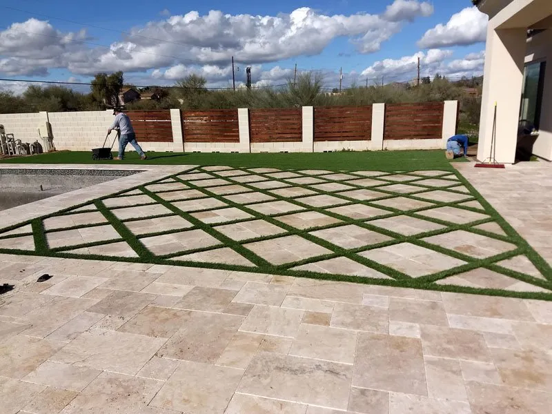 Custom yard cleanup service in Black Canyon City, AZ - Hansel Landscape & Construction