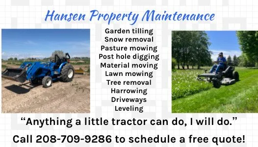 Custom outdoor landscaping near you in Blackfoot, ID by Hansen Property Maintenance