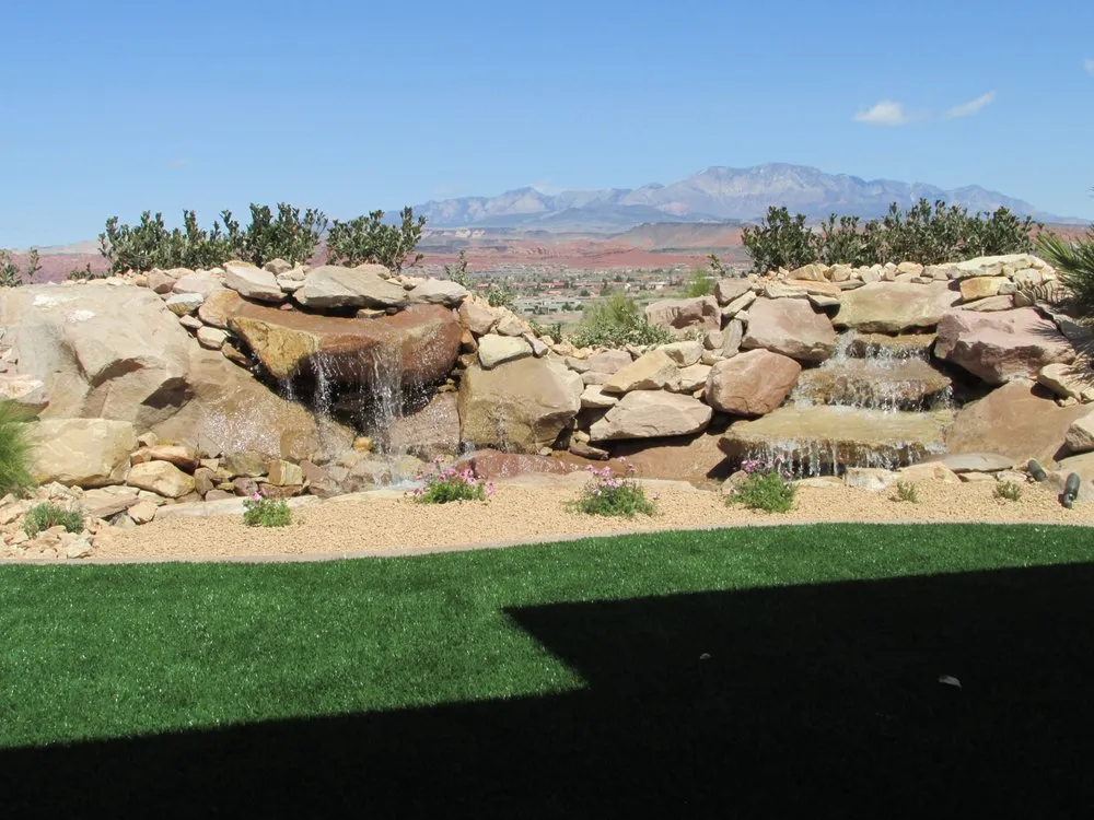 Affordable landscape installation for residential properties in Washington, UT by Hansen's Landscape Services