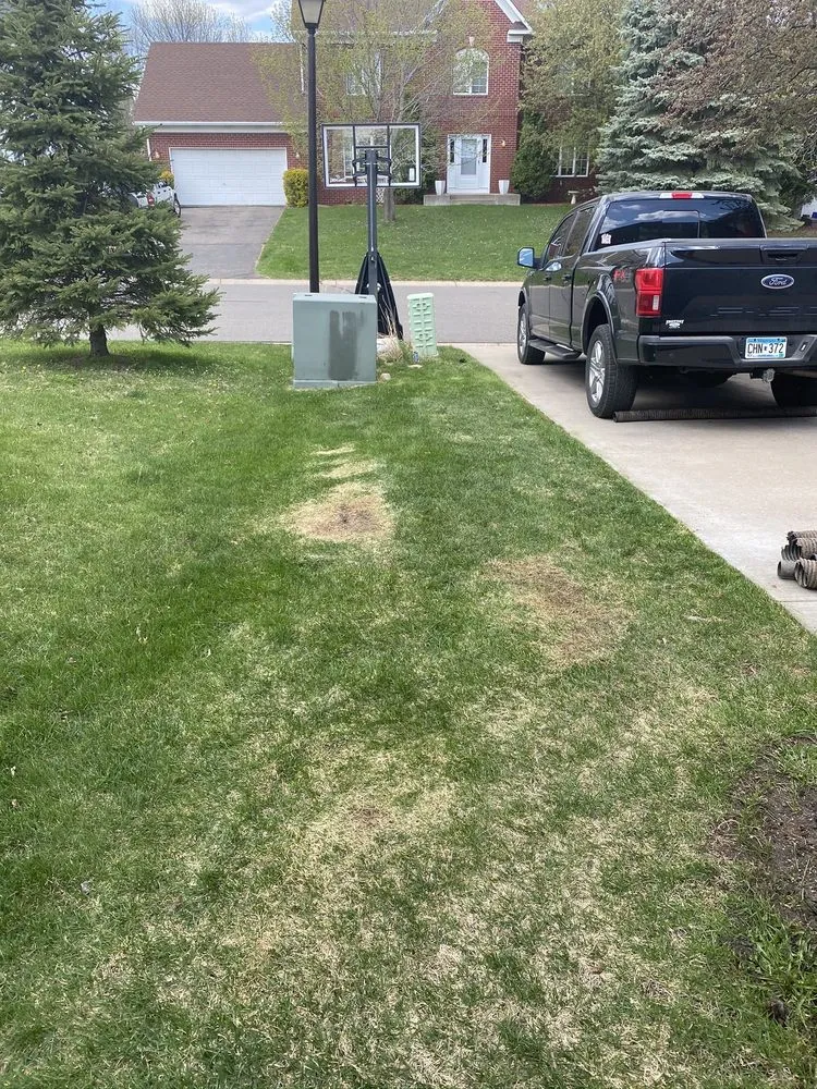 Professional landscape installation in Woodbury, MN by Hansen's Lawn Care