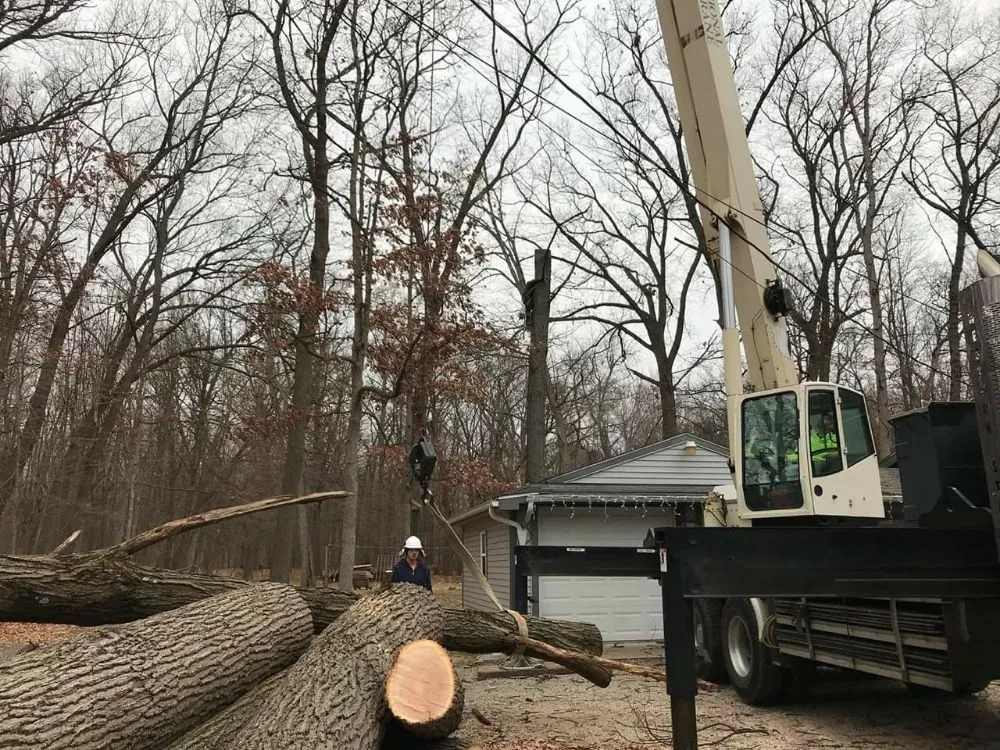 Custom landscape design in Perrysburg, OH by Hansen's Tree & Crane Service