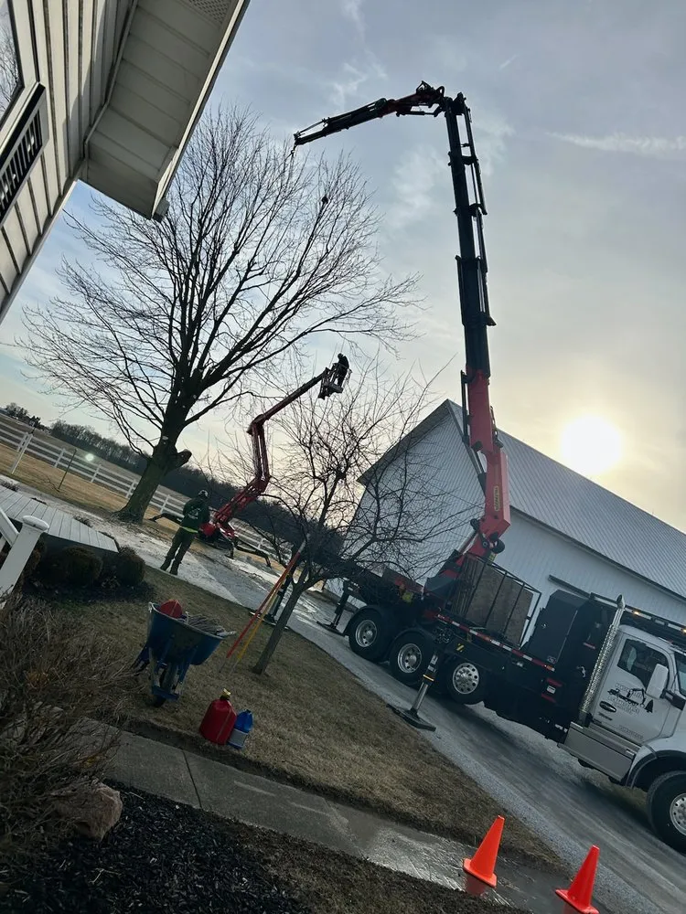Professional landscaping services for homes across Perrysburg, OH - Hansen's Tree & Crane Service