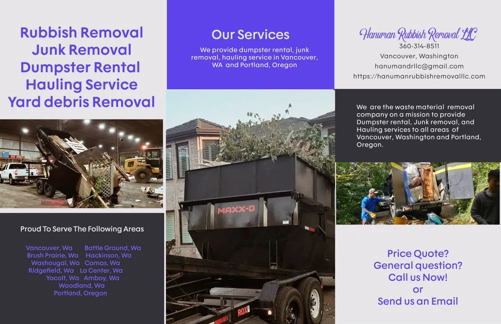 Trusted residential landscaping with custom design across Vancouver, WA - Hanuman Rubbish Removal