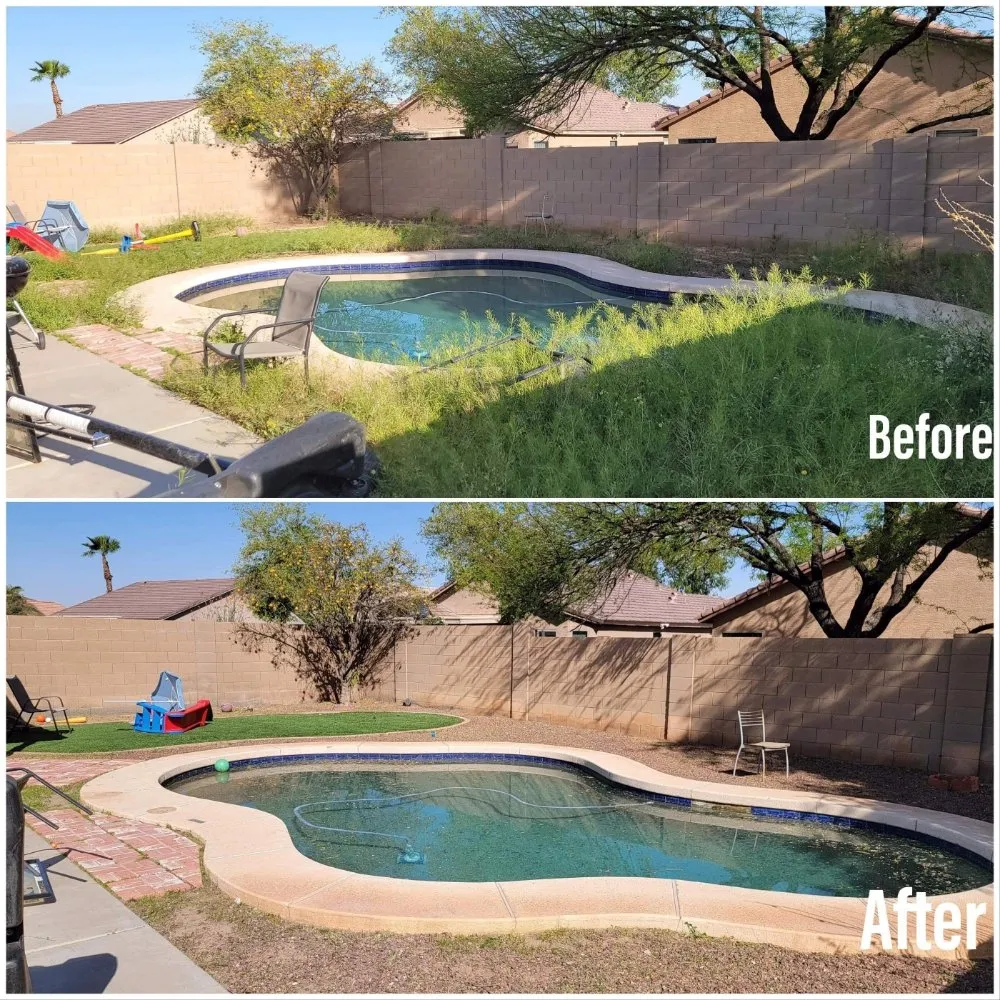 Affordable yard maintenance experts serving buckeye, AZ - Happy Clean Lawnscapes