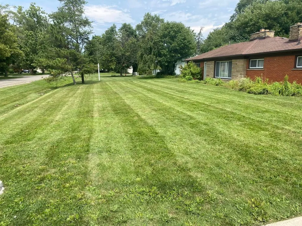 Affordable lawn care service for year-round maintenance in Detroit, MI by Happy Cuts Lawncare