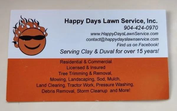 Happy Days Lawn Service