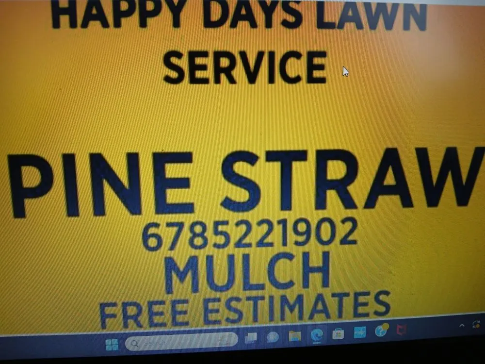 Reliable landscaping services in Oakwood, GA by Happy Days Lawn Service