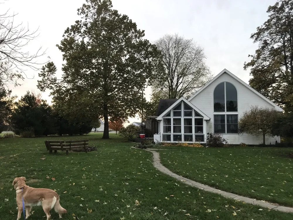 Professional residential landscaping in Champaign, IL by Happy Green Services