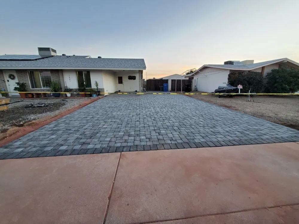 Local landscape installation near you in Phoenix, AZ by Happy Grounds