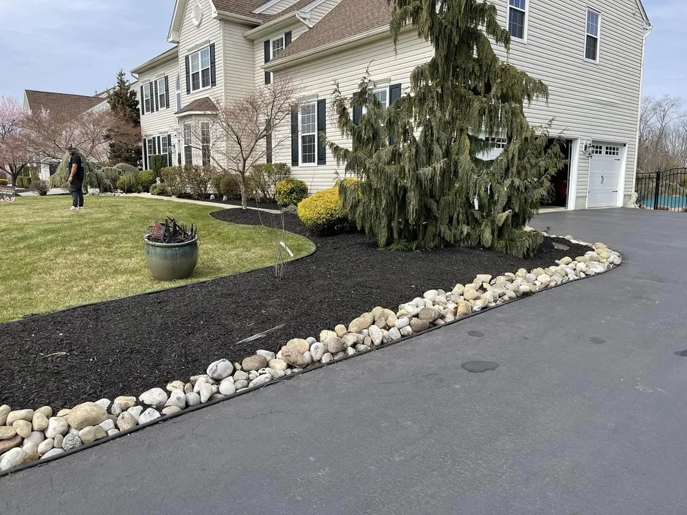 Custom landscape installation near you in Vineland, NJ by Happy Lawn Care