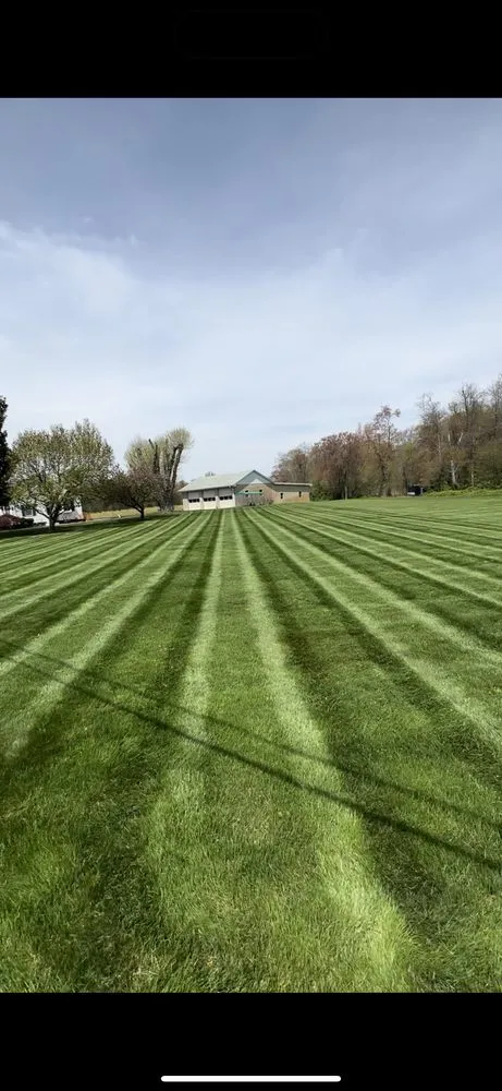 Professional lawn mowing service in Vineland, NJ by Happy Lawn Care