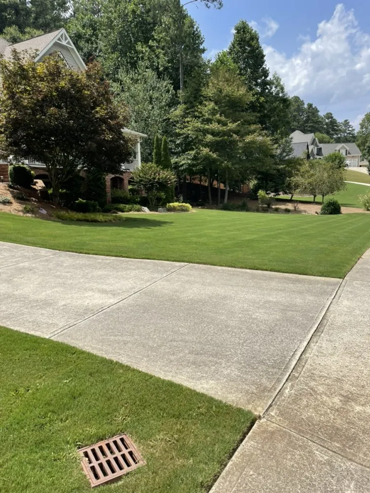 Professional lawn mowing service for beautiful yards across Kennesaw, GA - Happy Planet Landscaping