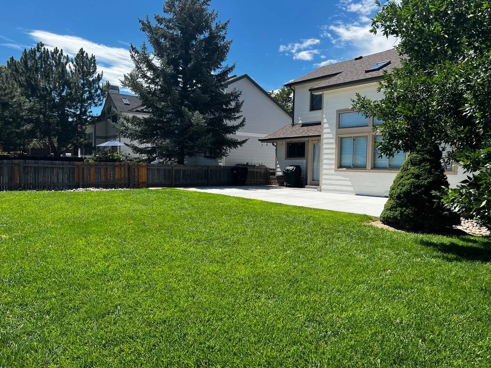 Professional residential landscaping in Henderson, CO by Happy Roots