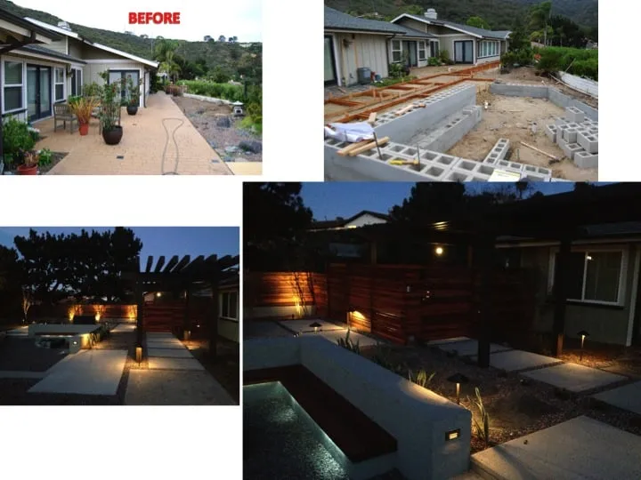 Affordable landscape installation for homes in La Jolla, CA by Happy Roots Landscape