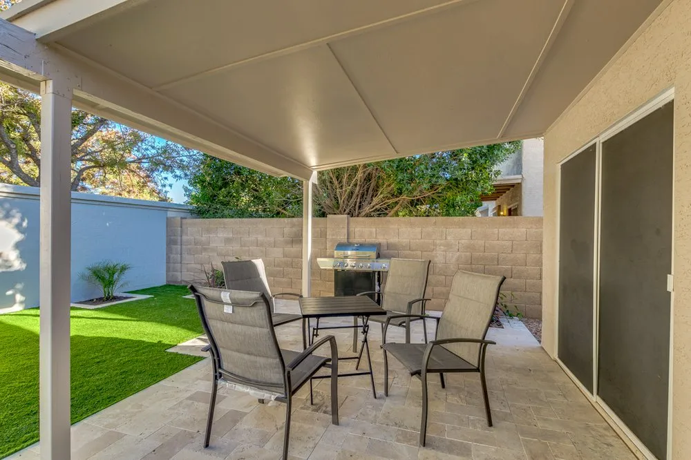 Top-rated lawn care service with custom design in Mesa, AZ by Happy Tree Landscaping