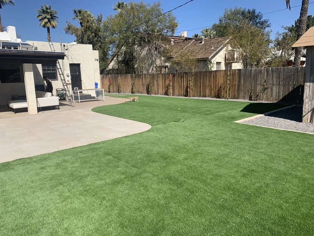 Custom garden landscaping for year-round maintenance across Mesa, AZ - Happy Tree Landscaping