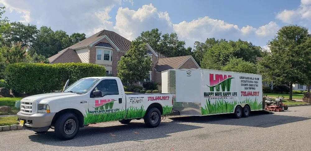 Top-rated garden landscaping with custom design across Bayville, NJ - Happy wife Happy Life Landscaping