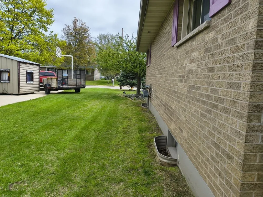 Local landscape installation in Gladstone, MI by Happyrock Handyman