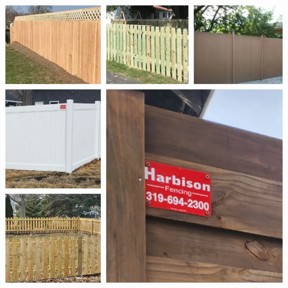 Reliable outdoor landscaping in Brighton, IA by Harbison Fencing