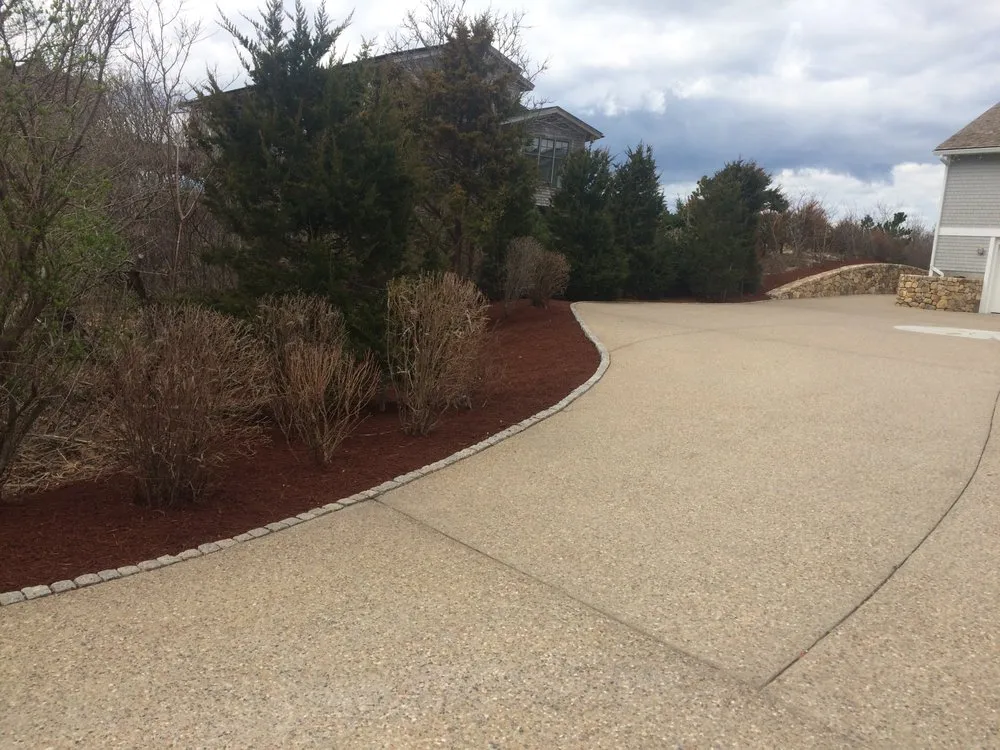 Professional garden landscaping with custom design in Barnstable, MA by Harbor Haven Landscape