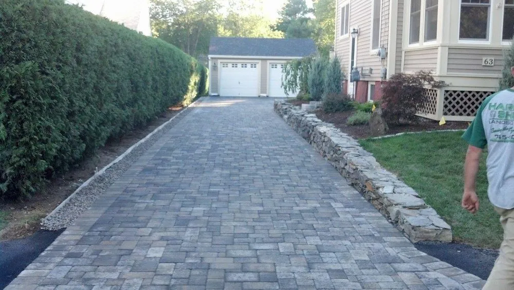 Custom lawn care service for residential properties in Orrington, ME by Harbor Shore Landscaping