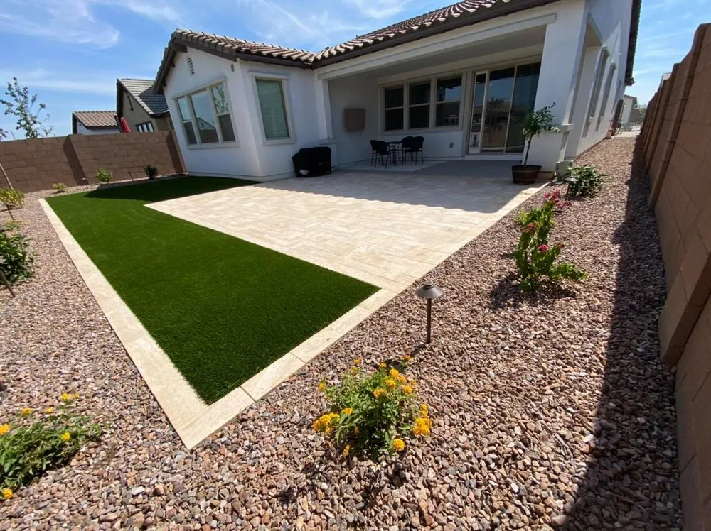 Professional landscape design in Modesto, CA - Hard Rock & Turf Landscape