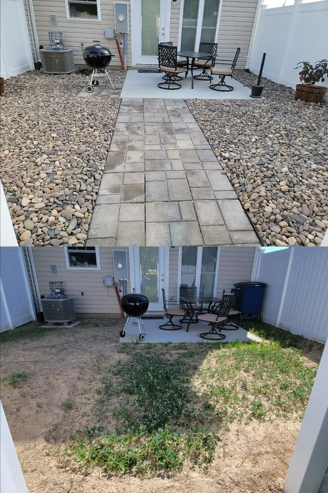 Affordable garden landscaping for homes in Winchester, VA by Hard Yardz