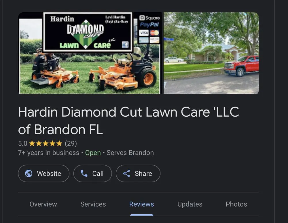 Professional landscape design in Brandon, FL by Hardin Diamond Cut Lawn Care of Brandon FL