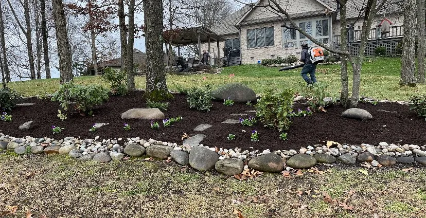 Professional landscape installation in Oak Ridge, TN by Hardin Valley Lawn & Landscape