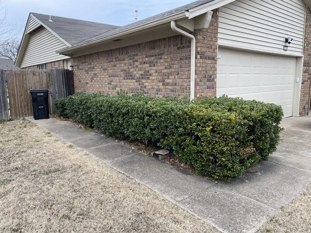 Trusted yard maintenance in Tulsa, OK by Harding lawn care