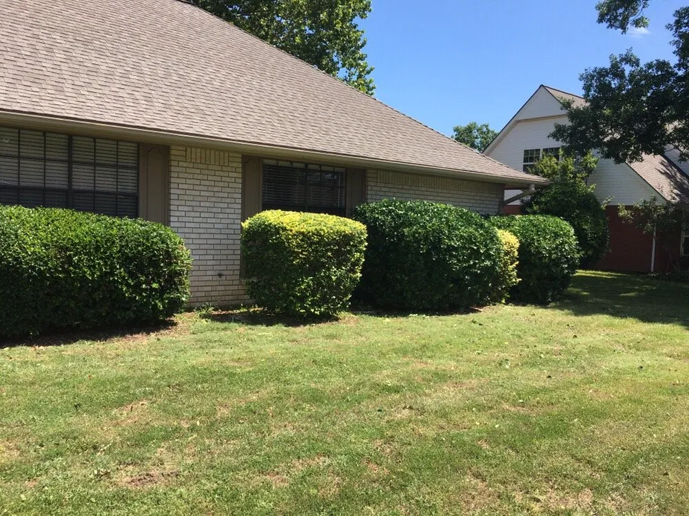 Reliable yard maintenance near you in Tulsa, OK by Harding lawn care