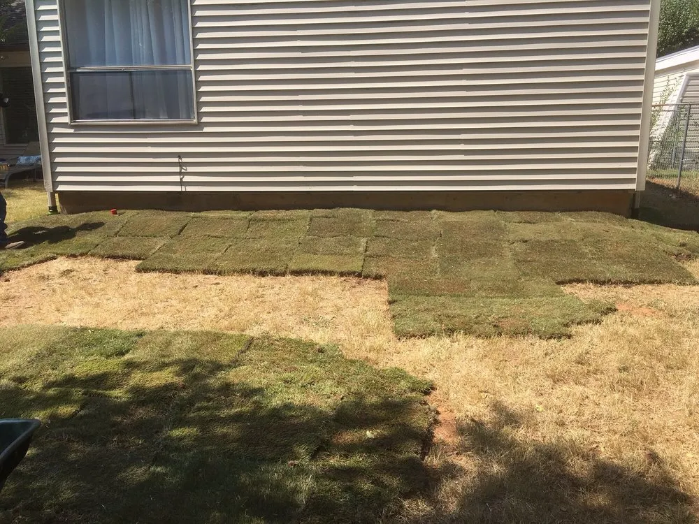 Professional landscape design in Tulsa, OK by Harding lawn care