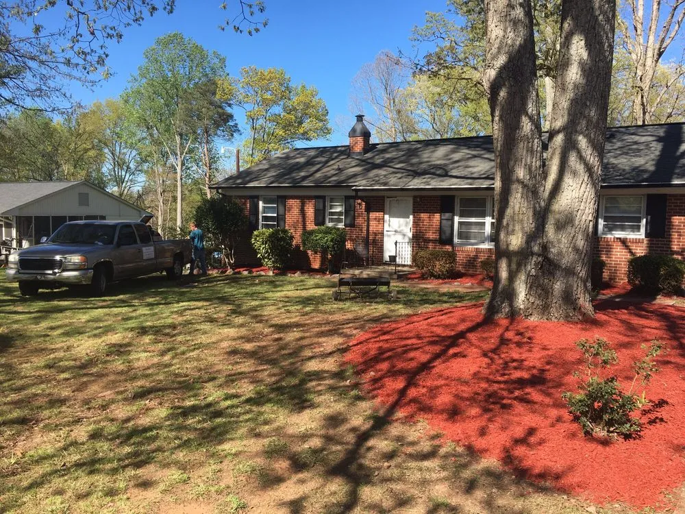 Local yard maintenance for residential properties in Gastonia, NC by Hardin's Lawn & Pressure Service