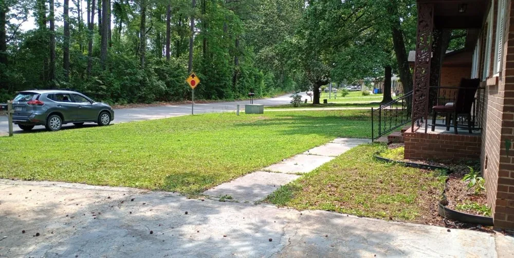 Custom outdoor landscaping for homes across Fayetteville, NC - Hardins Lawn Service