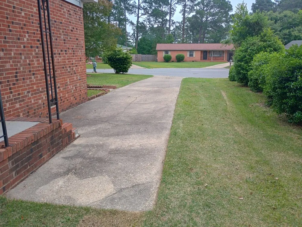 Trusted outdoor landscaping with custom design in Fayetteville, NC by Hardins Lawn Service