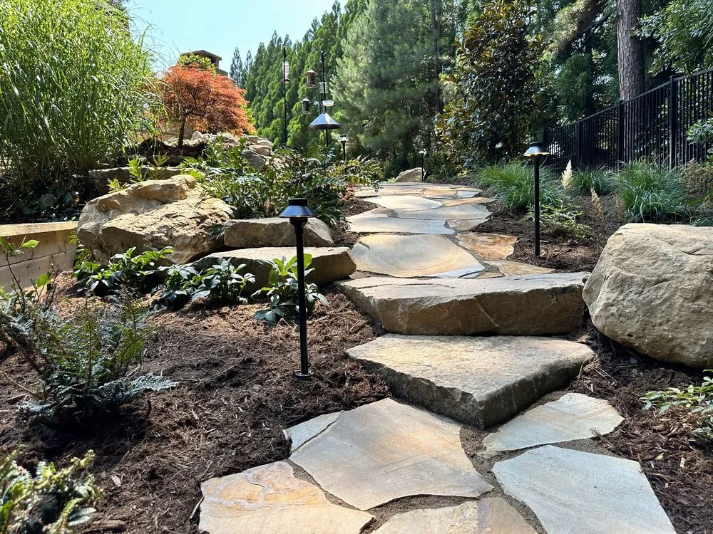 Expert outdoor landscaping in Raleigh, NC by Hardison Landscaping
