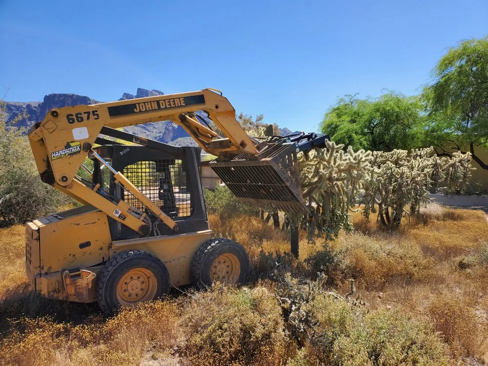 Trusted yard maintenance experts serving Apache Junction, AZ - HardKnox Rocks & Excavating