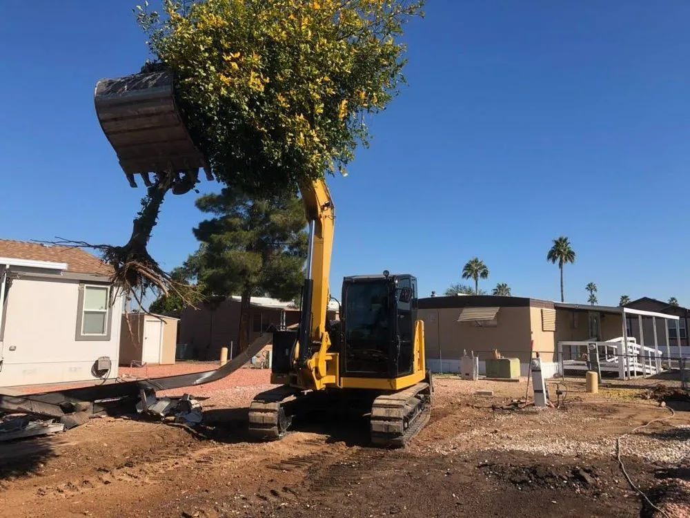 Local garden landscaping near you in Apache Junction, AZ by HardKnox Rocks & Excavating