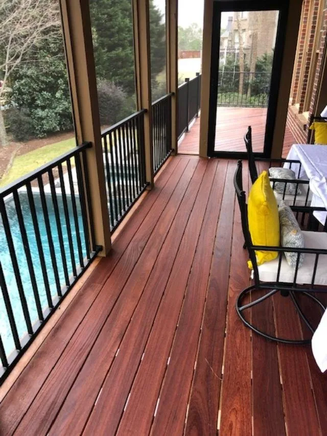 Custom outdoor landscaping with custom design across Woodstock, GA - Hardrock Landscape Construction