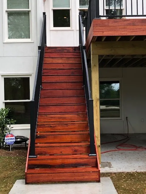 Affordable residential landscaping for residential properties in Woodstock, GA by Hardrock Landscape Construction