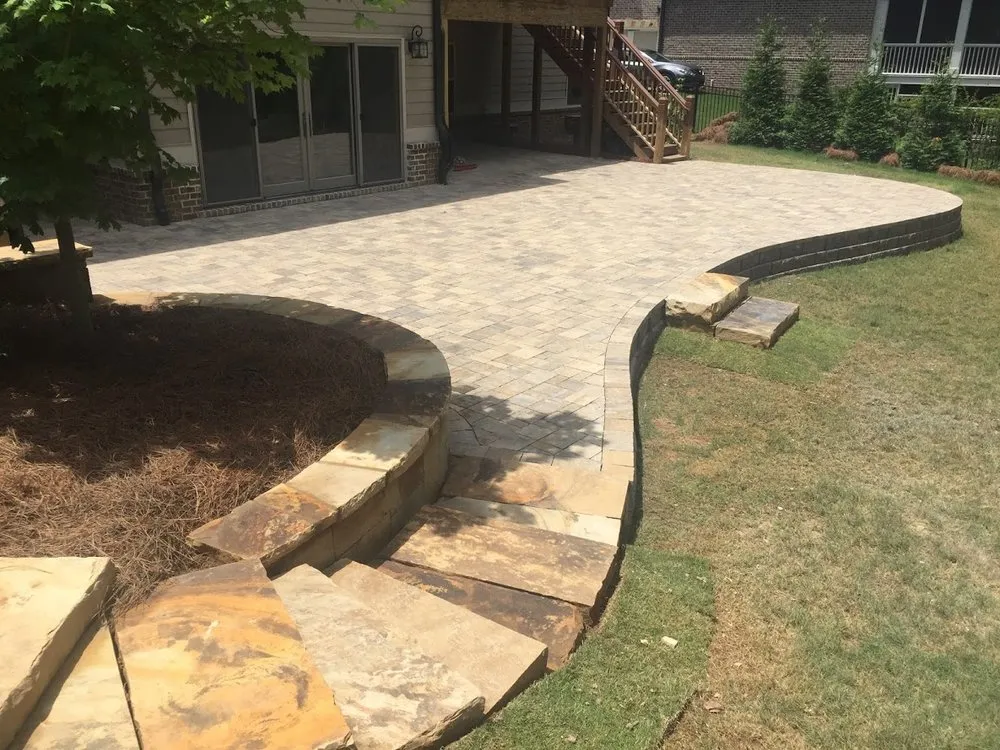 Expert residential landscaping for homes across Woodstock, GA - Hardrock Landscape Construction