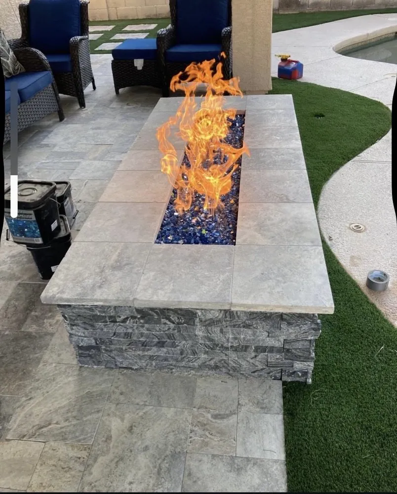 Professional yard cleanup service with custom design in Avondale, AZ by Hardscape & Landscape