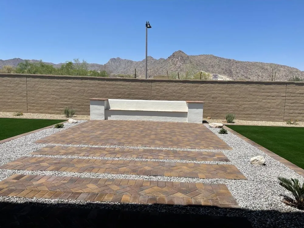 Custom outdoor landscaping for beautiful yards in Avondale, AZ by Hardscape & Landscape
