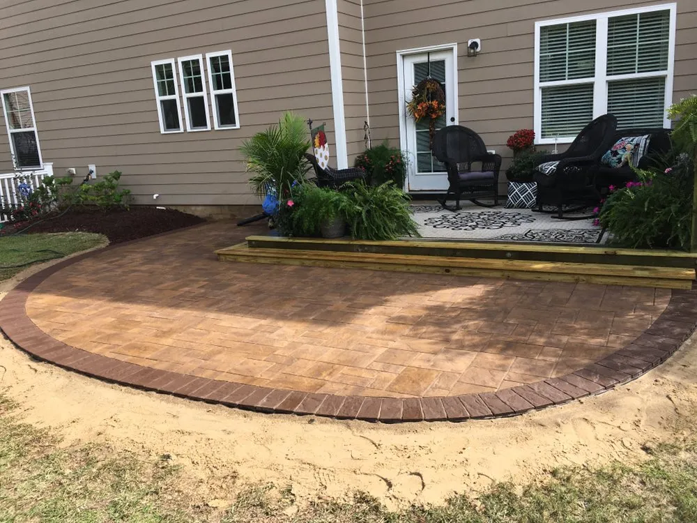 Affordable landscape installation in Jacksonville, NC - Hardscape & Landscape By Design